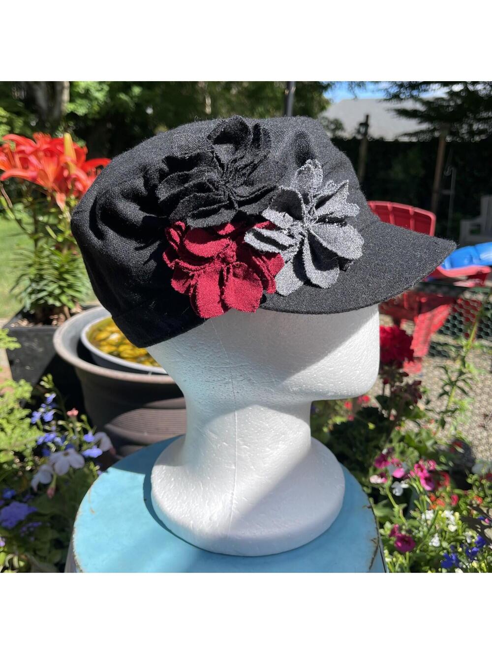 Scala Pronto Women’s Newsboy Hat Floral One Size